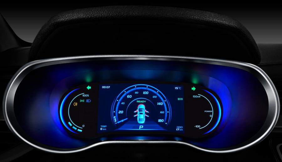 Панель приборов Geely Emgrand EV450 2018 года  (фото 2 из 10)
